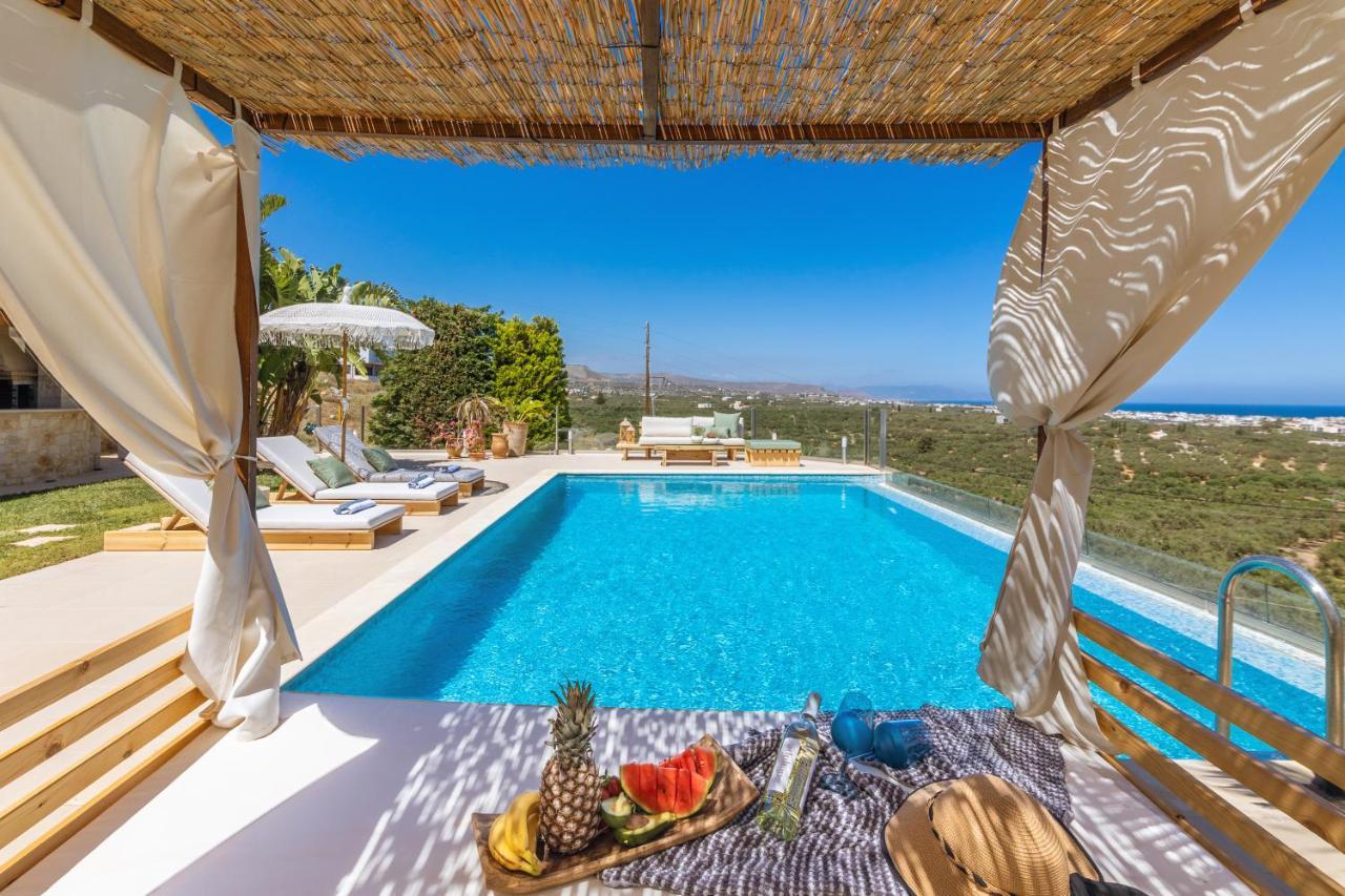 Luxury Holiday Villas Gouves Extérieur photo