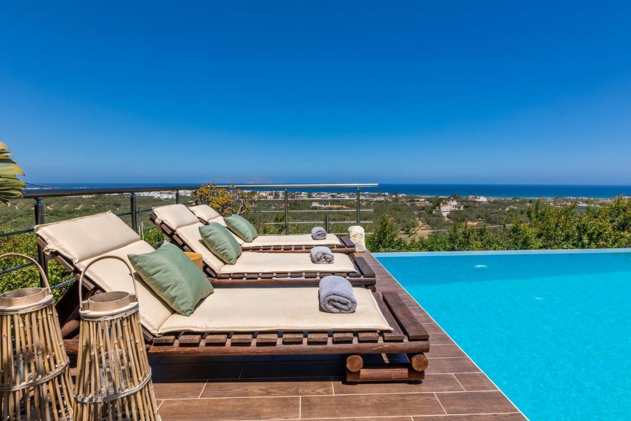 Luxury Holiday Villas Gouves Extérieur photo