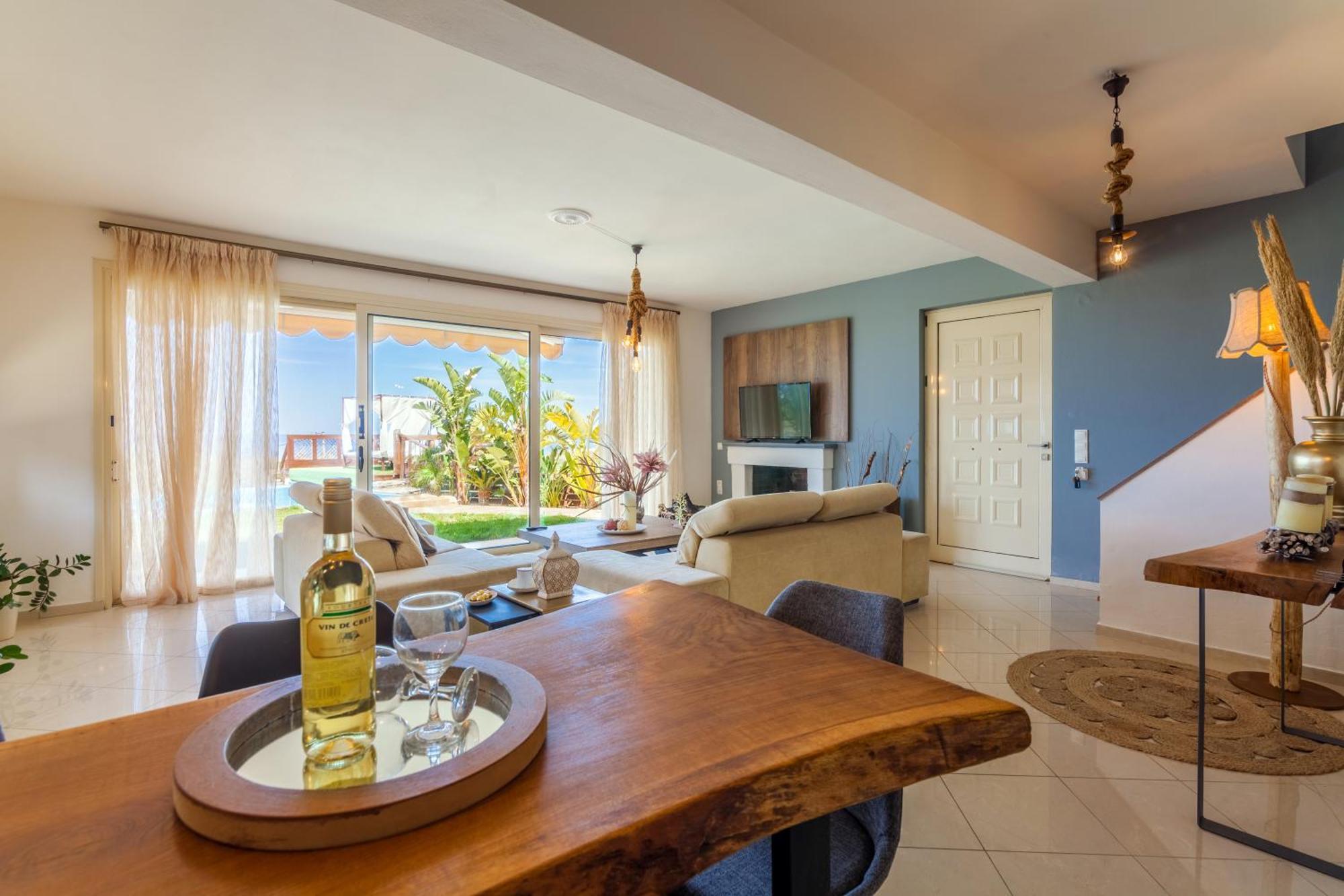 Luxury Holiday Villas Gouves Chambre photo