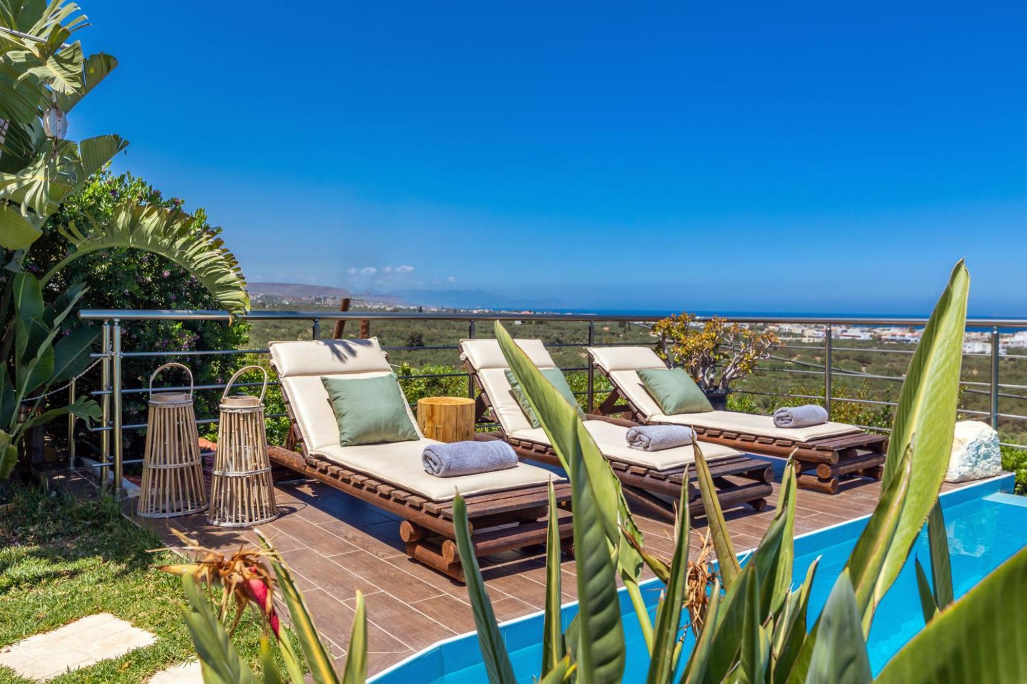 Luxury Holiday Villas Gouves Extérieur photo